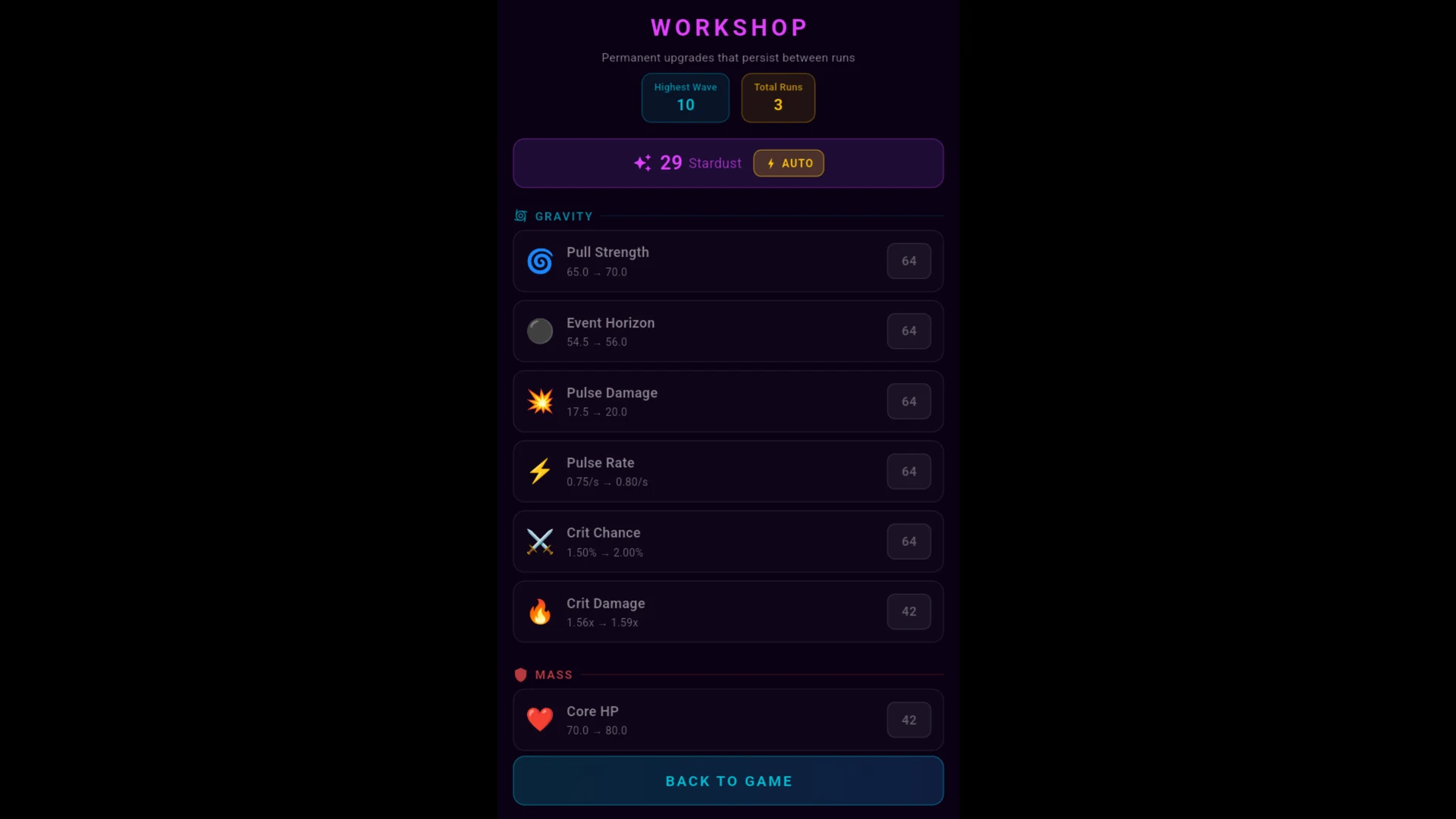 Idle Black Hole: Space Clicker screenshot